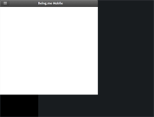 Tablet Screenshot of being.me